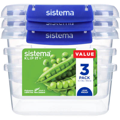 Sistema Klip It+ Square Container 1.15L 1pk