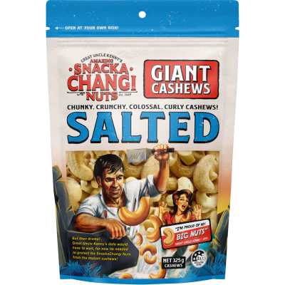 Snackachangi Salted Cashews 325g