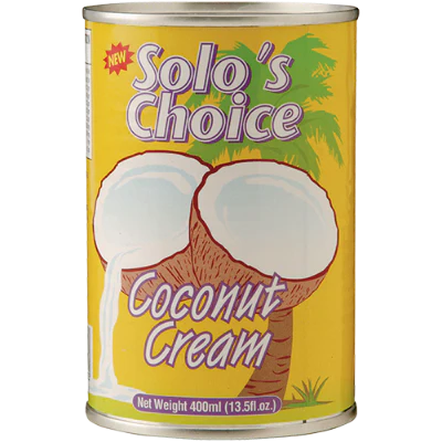 Solo's Choice Coconut Cream 400ml