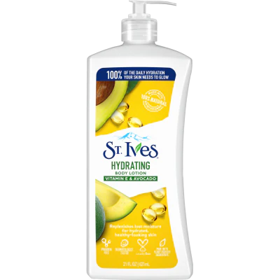 St Ives Vitamin E & Avocado Hydrating Body Lotion 621ml
