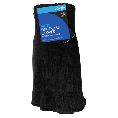 Stretto Fingerless Gloves L-xl Clothing 0g