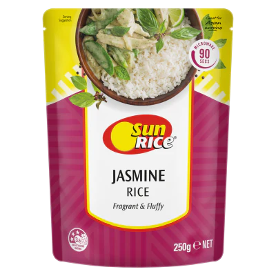 SunRice Jasmine Rice 250g