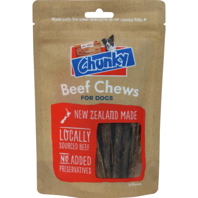 Superior Chunky Beef Chews For Dogs 60g