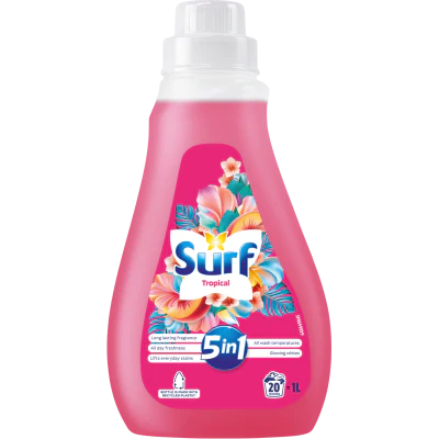 Surf Tropical Laundry Liquid 1l