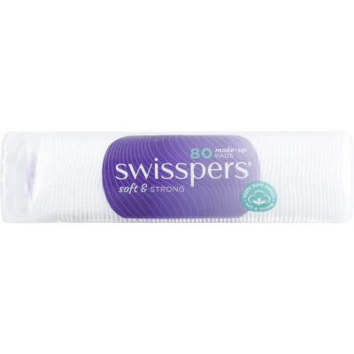 Swisspers Make-Up Pads 80pk