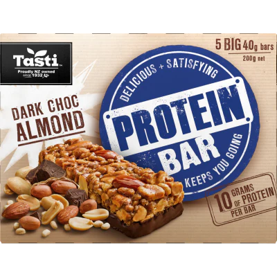 Tasti Dark Choc Almond Protein Bars 200g