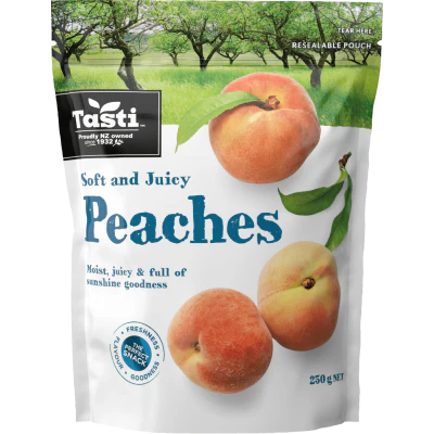 Tasti Ready To Eat Peaches 250g