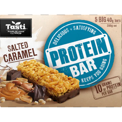 Tasti Salted Caramel Protein Bars 200g