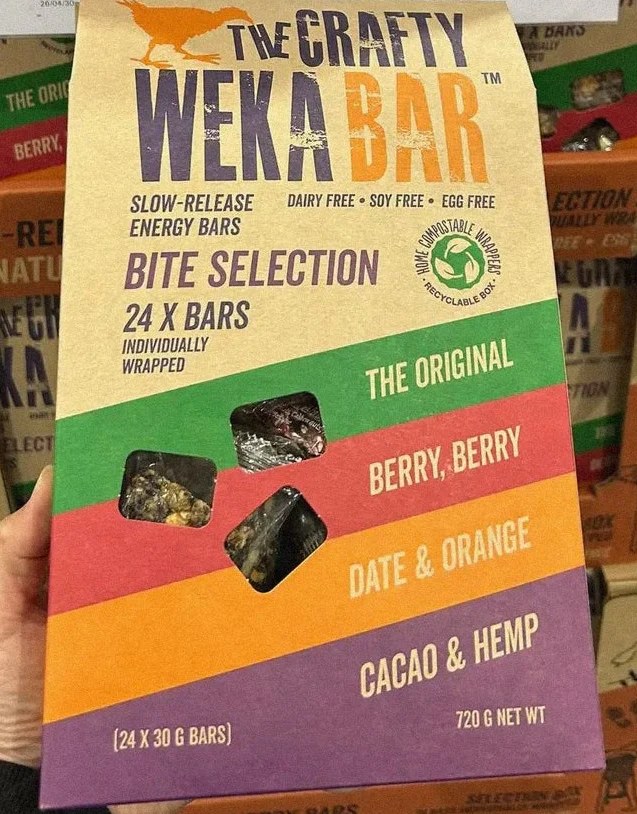 The Crafty Weka Bar Bite Selection 24 x 30g - Image 2