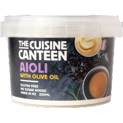 The Cuisine Canteen Classic Aioli With Olive Oil 250ml
