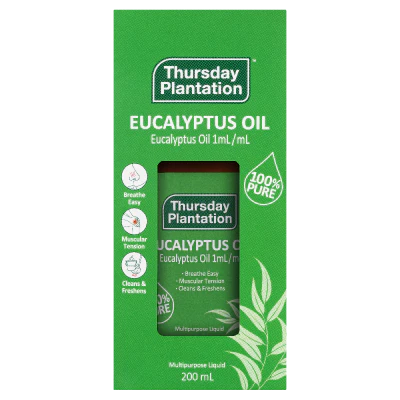 Thursday Plantation 100% Pure Eucalyptus Oil 200ml