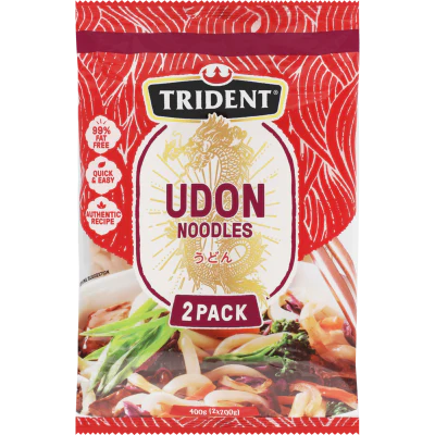 Trident Japanese Udon Noodles 400g