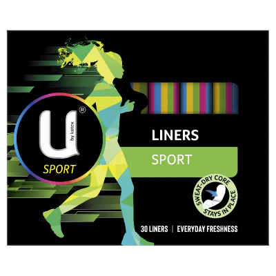U By Kotex Sport Liners 30pk