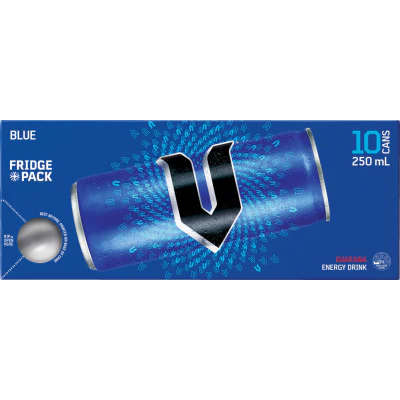 V Blue Guarana Energy Drink 2500ml