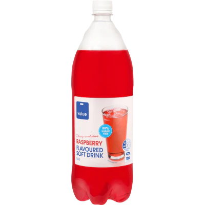 Value Raspberry Flavoured 99% Sugar Free Soft Drink 1.5l