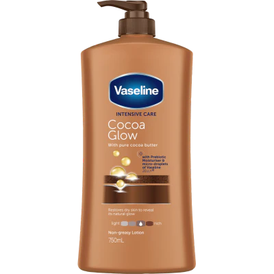 Vaseline Cocoa Glow Body Lotion 750ml