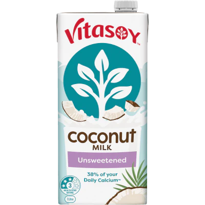 Vitasoy Unsweetened Coconut Milk 1l