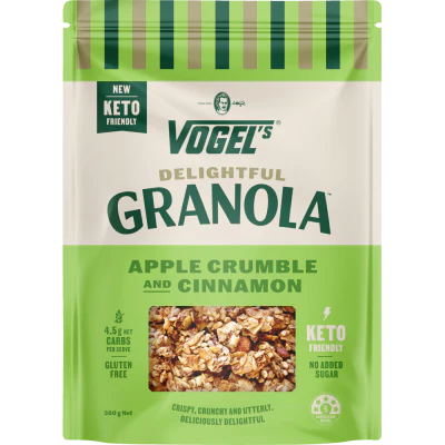 Vogel's Apple Crumble And Cinnamon Delightful Granola 360g