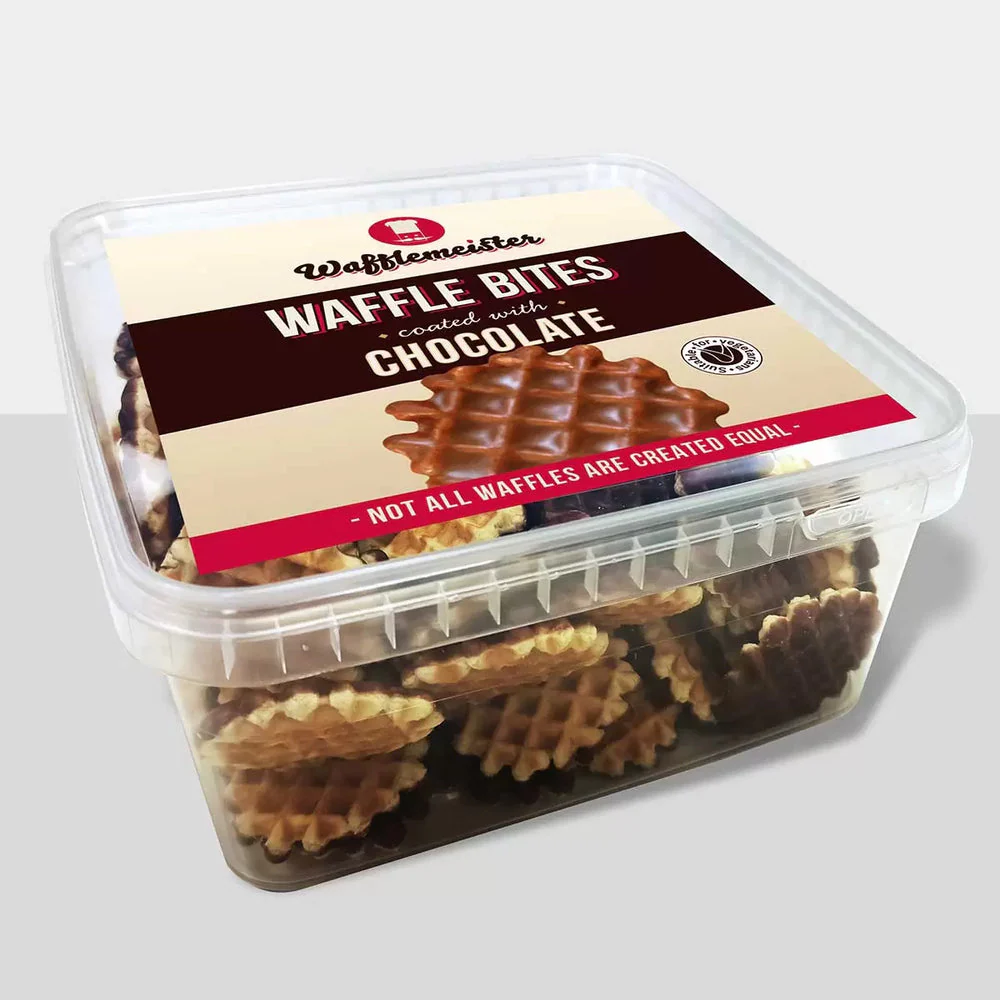 Wafflemeister Waffle Bites Chocolate Coated 700g - Image 2