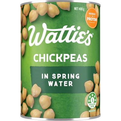 Wattie's Chickpeas In Spring Water 400g