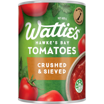 Wattie's Crushed & Sieved Tomatoes 400g