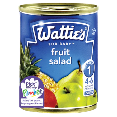 Wattie's For Baby Fruit Salad 4-6 Months+ 120g
