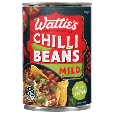 Wattie's Mild Chilli Beans 420g