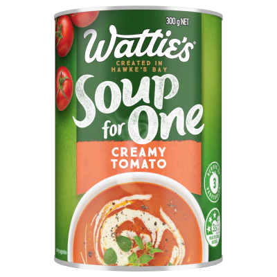 Wattie's Soup For One Creamy Tomato Soup 300g