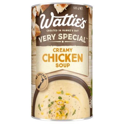 Wattie's Very Special Creamy Chicken Soup 535g