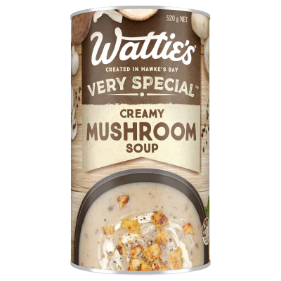 Wattie's Very Special Creamy Mushroom Soup 520g