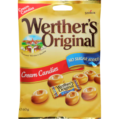 Werther's Original Sugar Free Cream Candies 60g