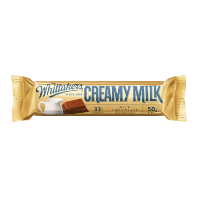 Whittaker's Chunks Creamy Milk Chocolate Bar 50g
