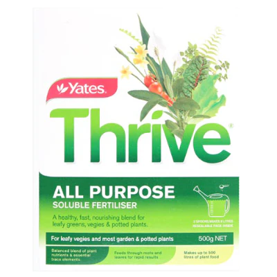 Yates Thrive All Purpose Soluble Fertiliser 500g
