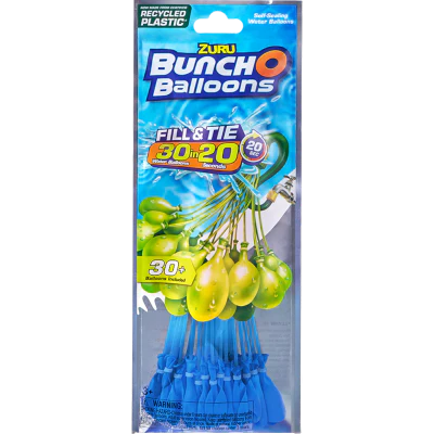 Zuru Rapid Fill Recycle Bunch O Balloons (selection of colours) 1pk